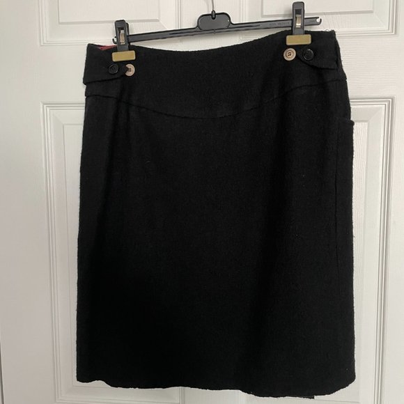 Stunning Handmade One of a Kind Boiled Wool Skirt - Picture 5 of 15